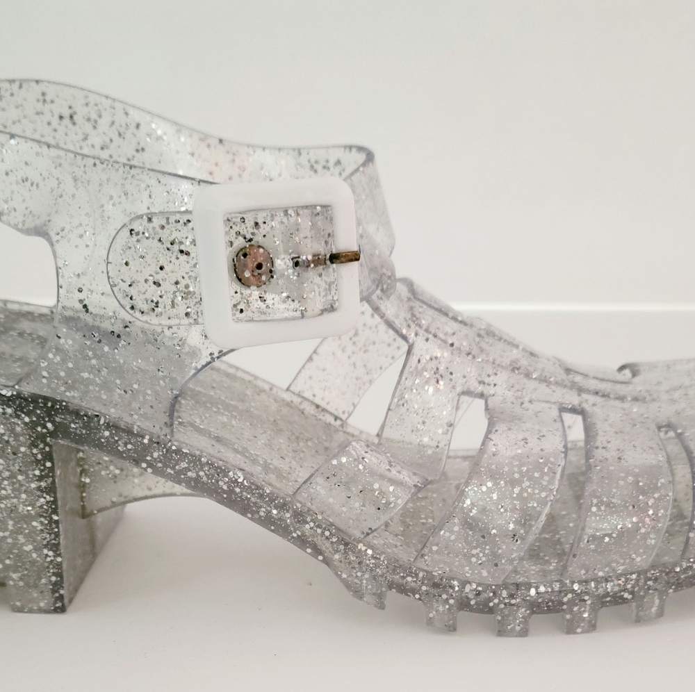 COPY - COPY - Women's Chunky jelly sandals - Picture 3 of 6